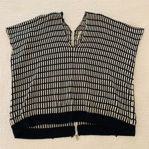 Free People sweater with zip back